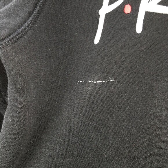 H&M Friends Black Pull Over Hoodie Women's Size M - Picture 5 of 5